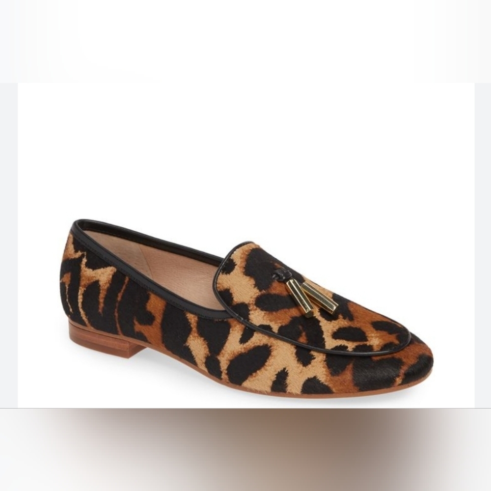 Leopard Print Loafers